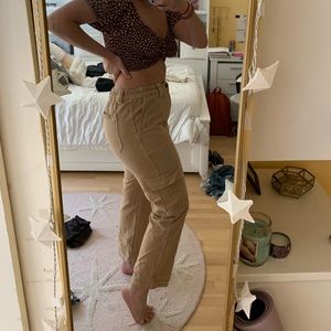 PacSun Beige Cargo Pants